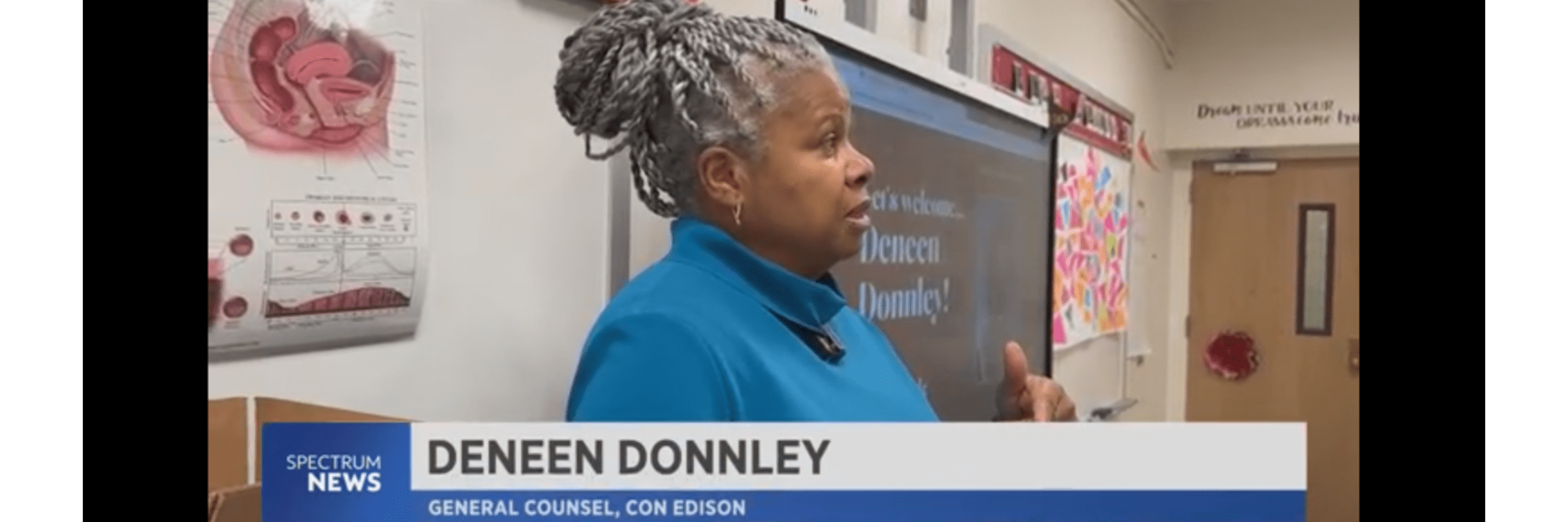 Board Vice Chair Deneen Donnley on NY1 Spectrum News